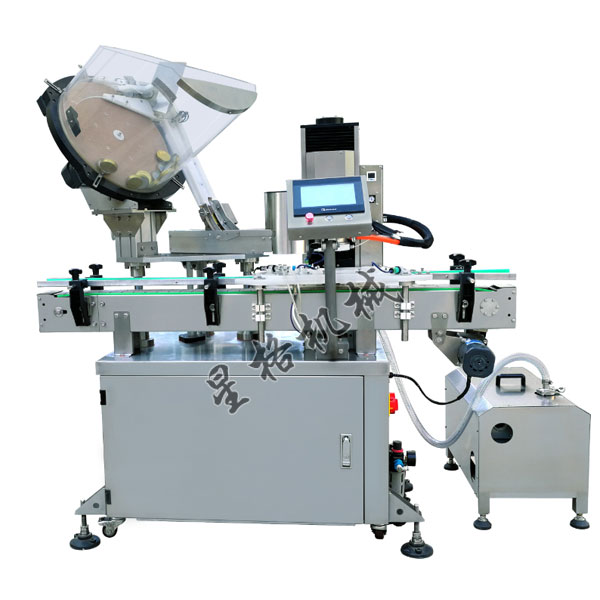 自動上蓋真空旋蓋機-醬料真空旋蓋機(圖1)