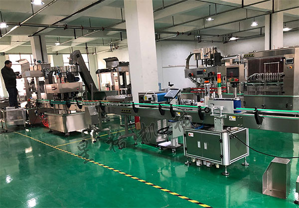 自動(dòng)化醬料灌裝生產(chǎn)線成套設(shè)備操作工序(圖1)