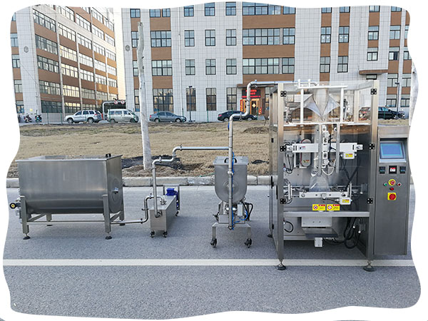 甜辣醬料包裝機設備-調料醬包裝機加工生產線(圖1)