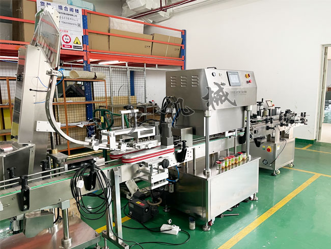 自動(dòng)蒜蓉醬灌裝旋蓋生產(chǎn)線(圖2)